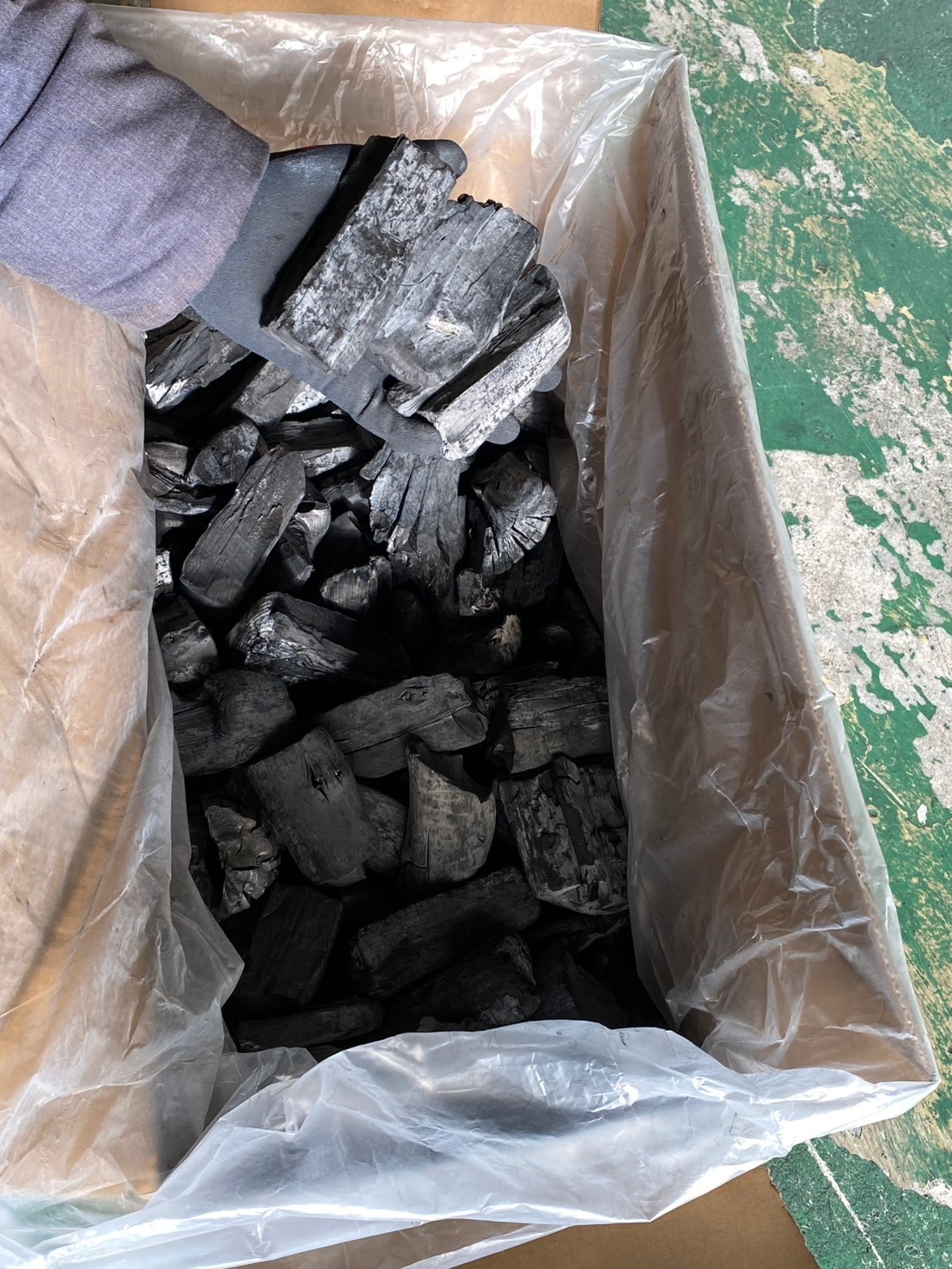 ラオス白炭 荒上割